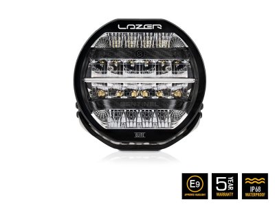 Lazer Sentinel 9 Elite ekstra lys i sort farve