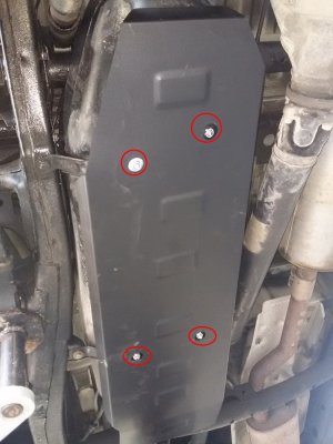 Sumpplade brændstoftank VW Amarok fra 2011-2020