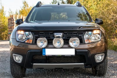 Motorhjelmsbeskytter Dacia Duster fra 2010-2017