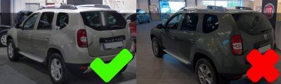 Tagbøjle til Dacia Duster fra 2010-2018