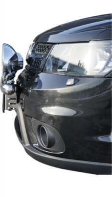 Ekstra lygtebeslag i rustfrit stål til Fiat Freemont 2011-
