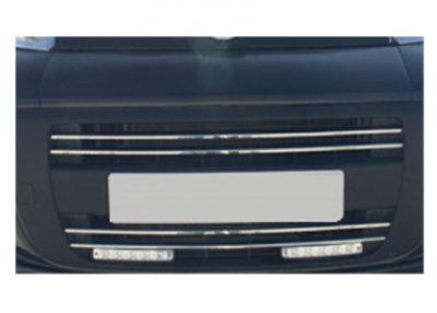 Grilldele i rustfrit stål til Peugeot Bipper 2008-