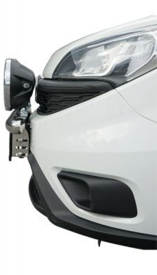 Extraljusfäste i Rostfritt stål till Fiat Dobló från 2015-2022