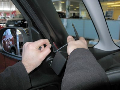 Mobilholder til Fiat 500L fra 2012-