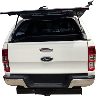 Ladkassekappe med oplukkelige vinduer til Ford Ranger (Double Cab) fra 2012-