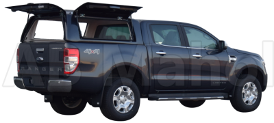 Force Pro Ladkassekappe med åbne sideluger til Ford Ranger Double Cab 2012-