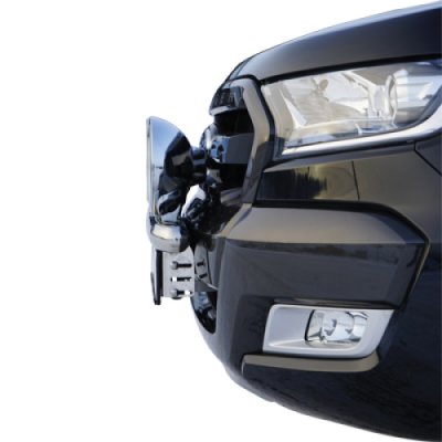 Hjælpelygtebeslag i rustfrit stål til 3 hjælpelygter til Ford Ranger fra 2016-2019