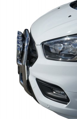 Frontbøjle i rustfrit stål til Ford Custom fra 2018-2023