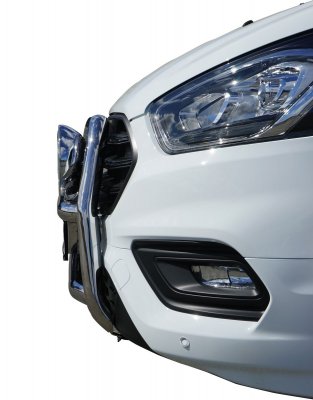 Frontbøjle i rustfrit stål til Ford Custom fra 2018-2023