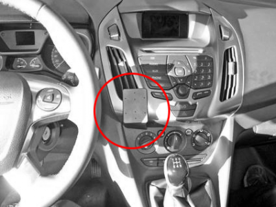 Mobilholder til Ford Transit Connect fra 2013-2018