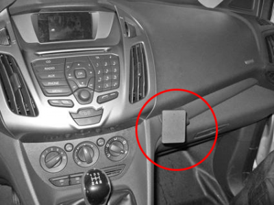 Mobilholder til Ford Transit Connect fra 2013-2018