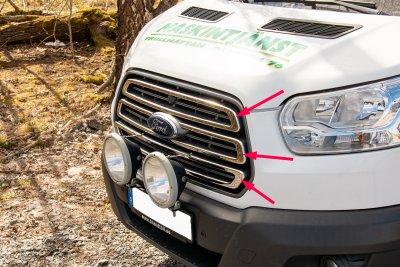 Grill Ford Transit fra 2014-2019