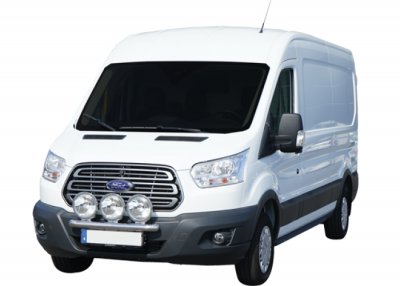 Ekstra lygtebeslag i rustfrit stål til Ford Transit fra 2014-2019