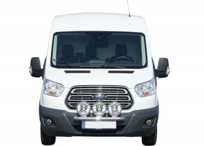Ekstra lygtebeslag i rustfrit stål til Ford Transit fra 2014-2019