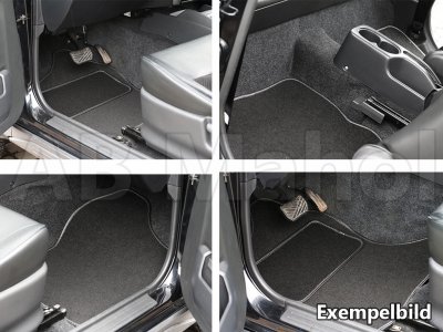 Tekstilmåtter BASIC for og bag til Volvo XC90 2003-2014