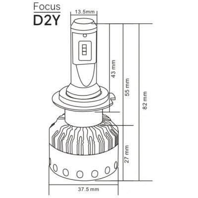 LED-forlygtepærer 11G Xtreme