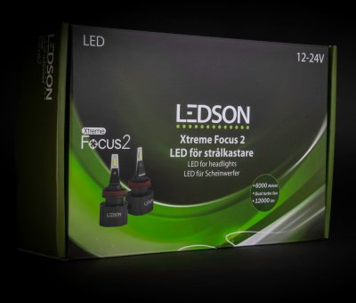 LED Spotlight Xtreme Focus 2 - Samme perfekte lysmønster, lidt mere kraft