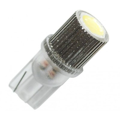 Diodelampe 12V HIGH INTENSIVE gul/hvid W5W