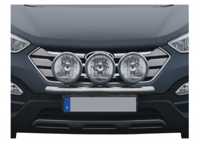 Ekstra lygtebeslag i rustfrit stål til Hyundai Santa Fé 2013-2018
