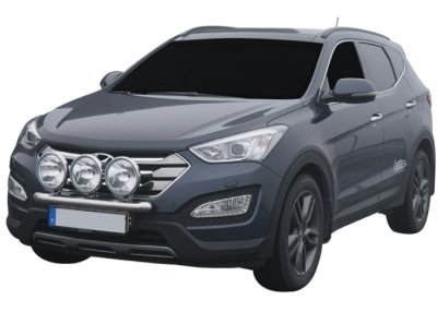 Ekstra lygtebeslag i rustfrit stål til Hyundai Santa Fé 2013-2018