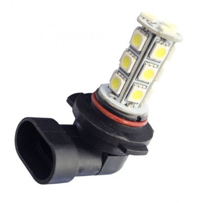 Led-lampe 12V 18xSMD Xenon hvid H10