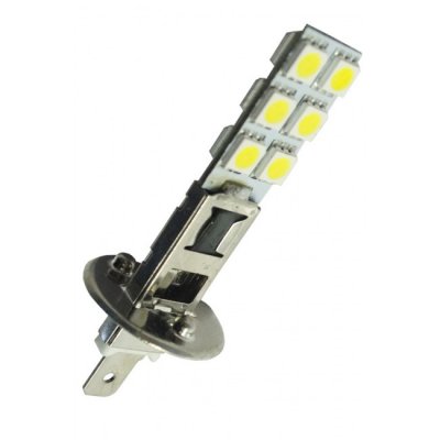 Led-lampe 12V 12xDiode Hvid H1