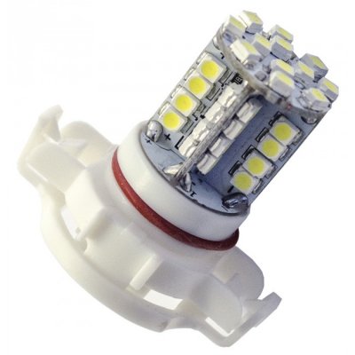 Led-lampe 12V 44xLED Xenon hvid H16