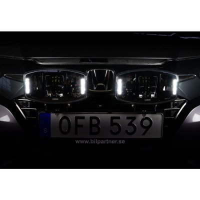 Orion+ LED ekstra lys | 100W | Valgfrit positionslys i hvid/orange