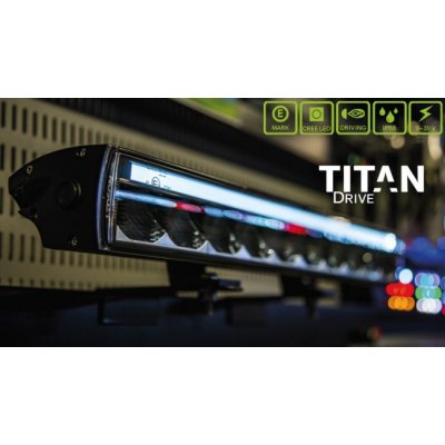 LEDSON Titan LED Ramp - 516 mm (20,5"), 100W, 10-30V | Med positionslys