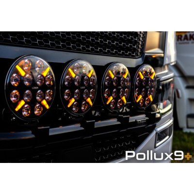 Pollux9+ Gen 2 LED Extra Light 218 mm (9") - 120W