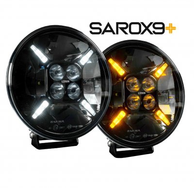 Sarox9 LED ekstra lys - 120W | kombinationslys