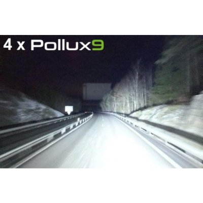 Pollux9+ Gen 2 LED Extra Light 218 mm (9") - 120W