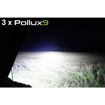 Pollux9+ Gen 2 LED Extra Light 218 mm (9") - 120W