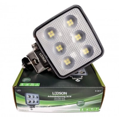 LEDSON Radiant LED arbejdslampe - 36W, projektør