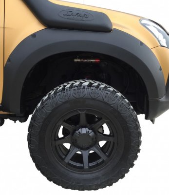 Skærmudvidelser Isuzu D-Max fra 2012-2020