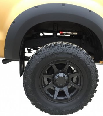 Skærmudvidelser Isuzu D-Max fra 2012-2020