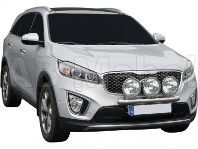 Ekstra lygtebeslag i rustfrit stål til Kia Sorento fra 2015-
