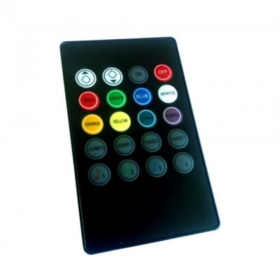 RGB LED-strips, musikstyret interiørbelysning