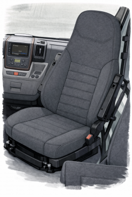 Sædebetræk til Dethleffs autocamper – Fiat Ducato 2006- | Antracit