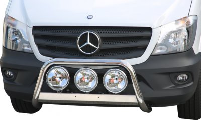 Lav Frontbøjle i rustfrit stål til Mercedes-Benz Sprinter 2013-