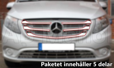 Grill Mercedes Vito fra 2014-2020