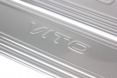 Indgangsbeskyttelse i rustfrit stål til Mercedes Vito fra 2014-