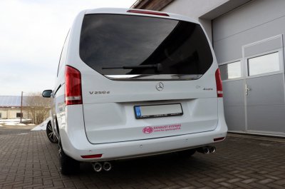 Udstødningssystem Vito (Mercedes) fra 2014-