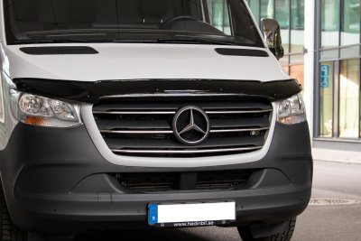 Øvre grill i rustfrit stål til Mercedes-Benz Sprinter 2018-