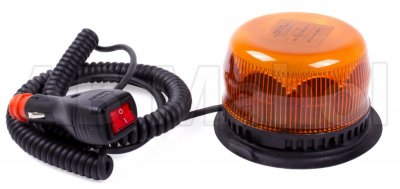 LED-blinklys GU84 Gyro - Magnetisk fod