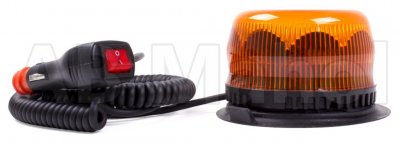 LED-blinklys GU84 Gyro - Magnetisk fod