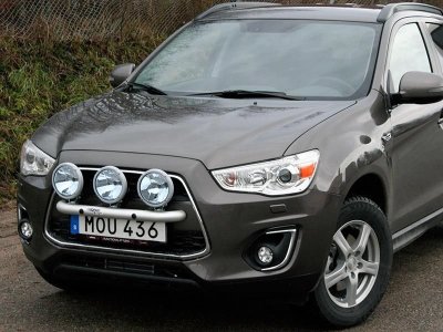 Ekstra lygtebeslag i aluminium til Mitsubishi ASX fra 2014-
