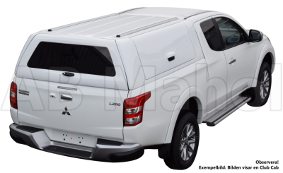 Force Pro Ladkassekappe med åbne sidepaneler til Mitsubishi L200 (Double Cab) fra 2016-.