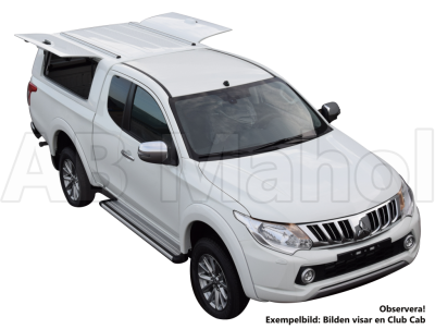 Force Pro Ladkassekappe med åbne sidepaneler til Mitsubishi L200 (Double Cab) fra 2016-.