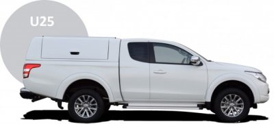Force Pro Ladkassekappe med åbne sideluger til Mitsubishi L200 (Club Cab) fra 2016-